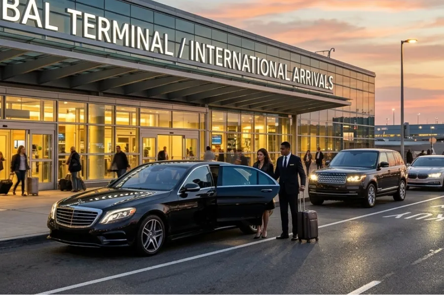 Airport chauffeur booking service