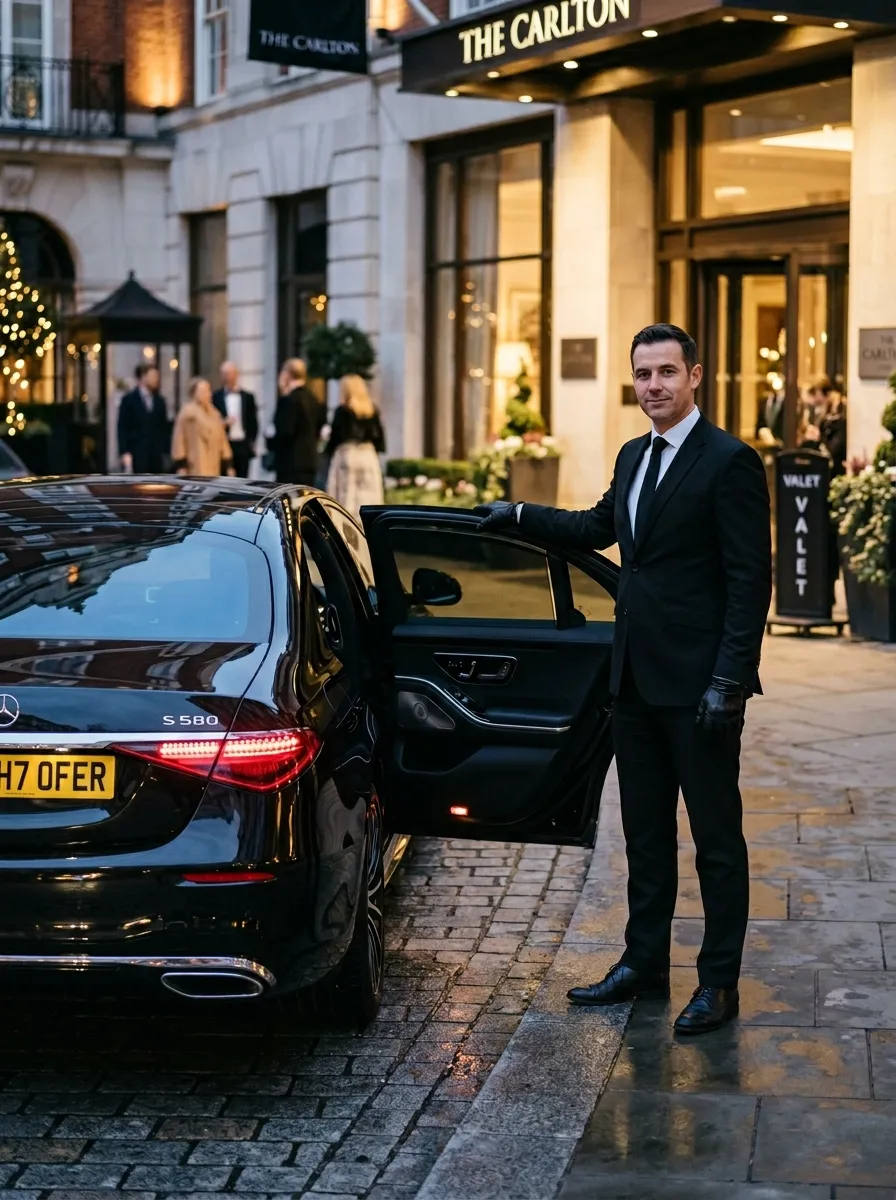 Corporate chauffeur vehicle for executive travel